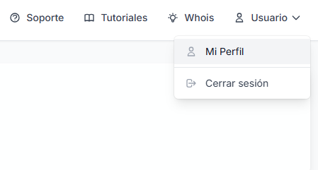 Ingresa a tu perfil - Paso 2