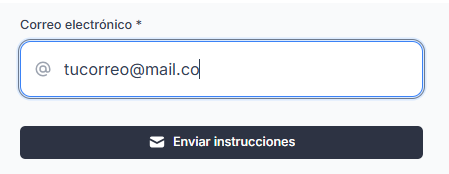 Solicita y verifica el código de verificación - Paso 2