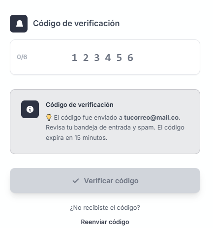 Crea tu nueva contraseña - Paso 3