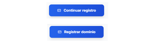 (Si aplica) Completa el pago o registra el dominio gratuito - Paso 5